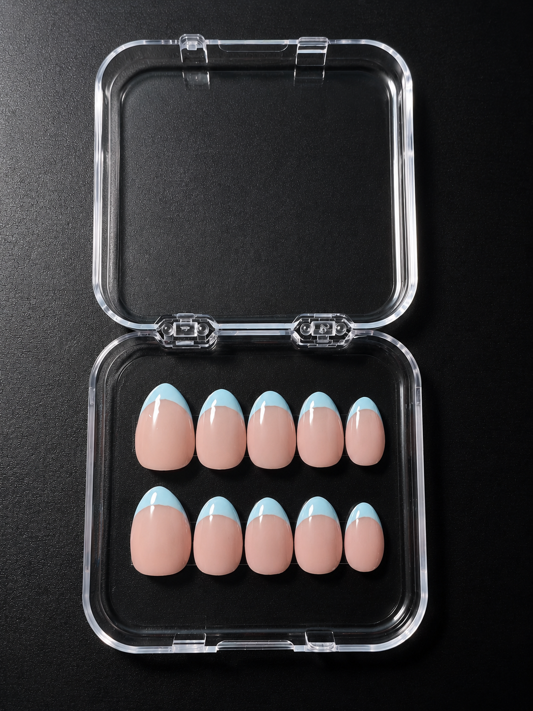 Light Blue French Tip